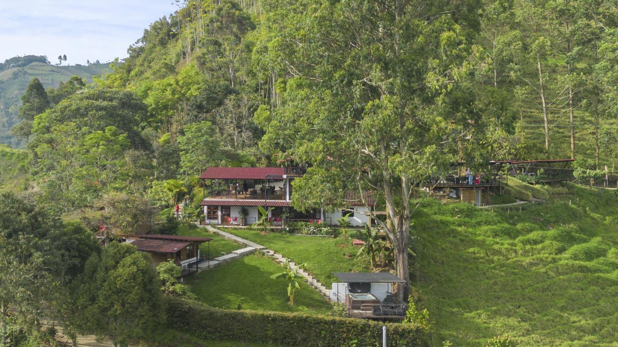 Gulupa Ecolodge Jardín Exterior foto