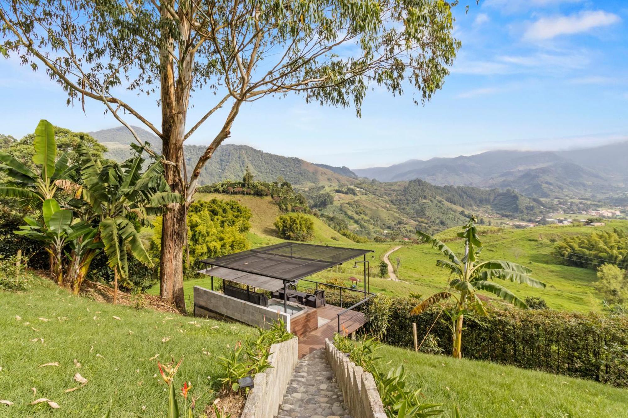 Gulupa Ecolodge Jardín Exterior foto