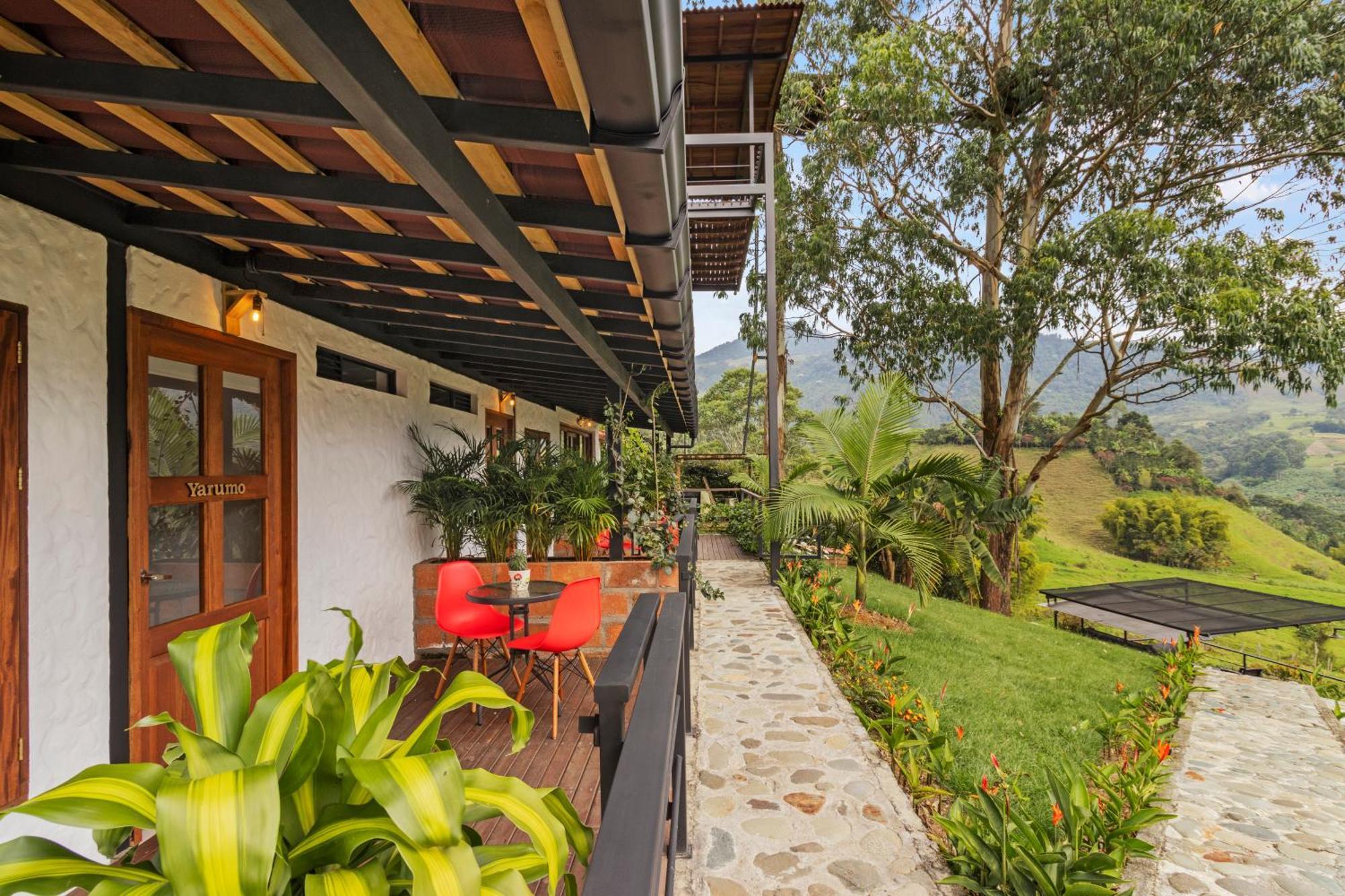 Gulupa Ecolodge Jardín Exterior foto