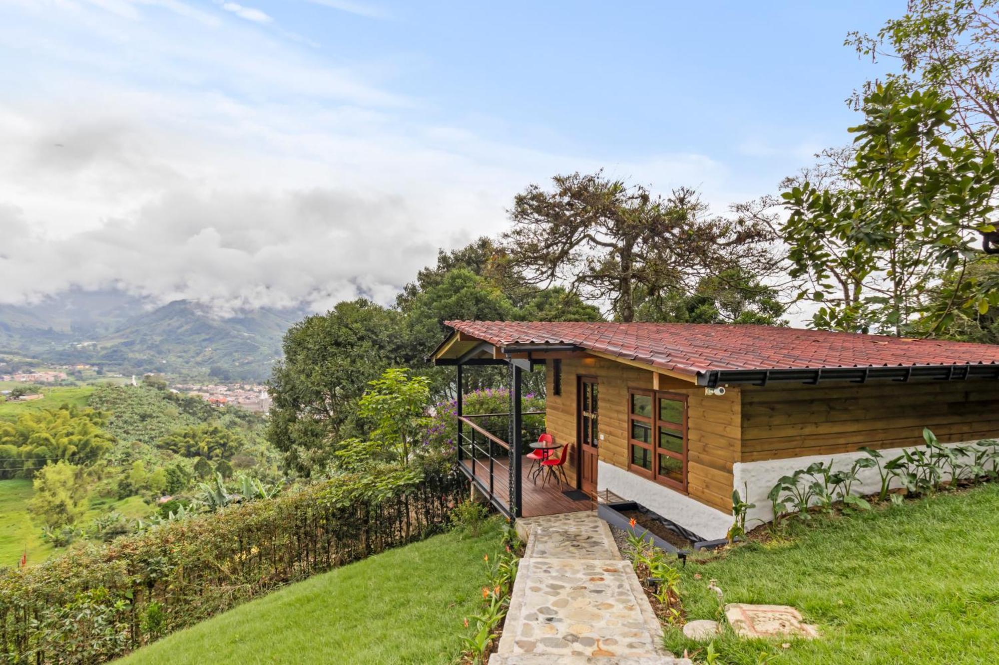 Gulupa Ecolodge Jardín Exterior foto