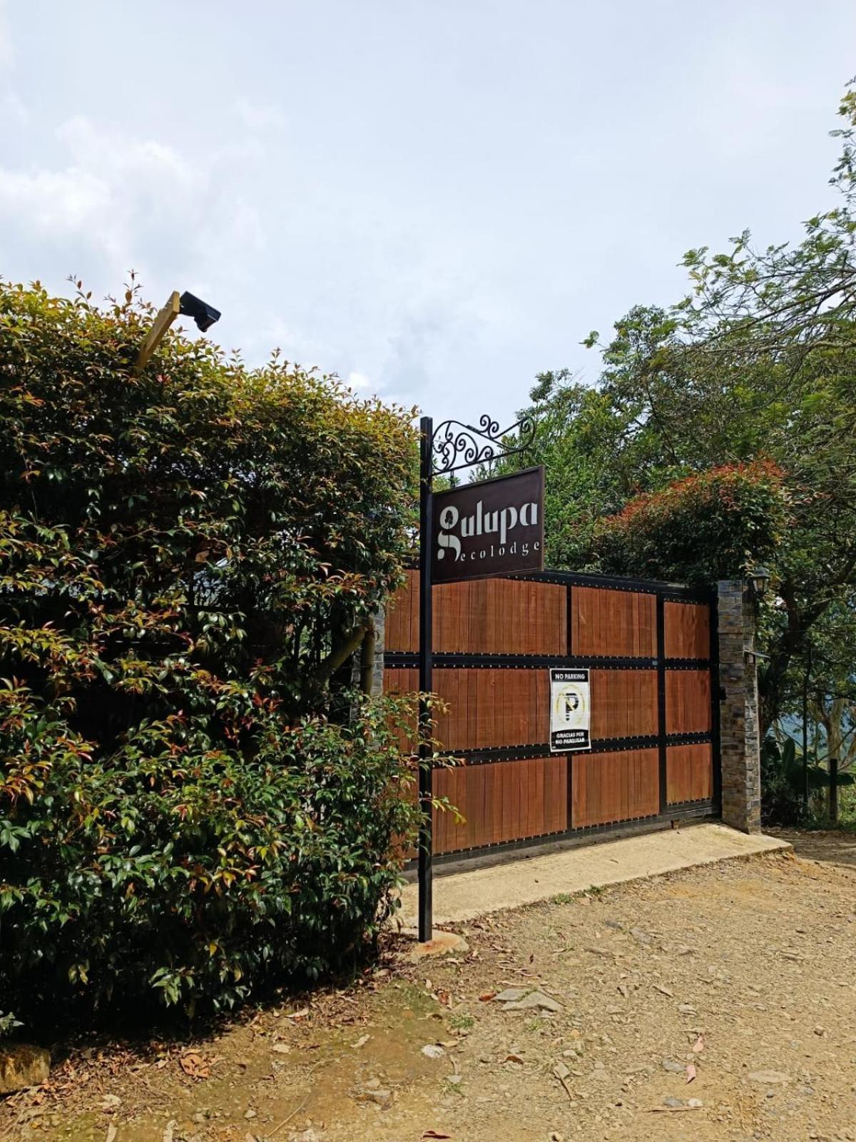Gulupa Ecolodge Jardín Exterior foto